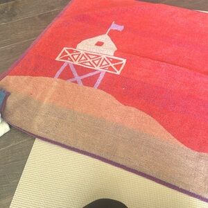 Vintage beach towel